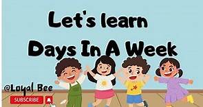 "Fun Days of the Week & 'Monday's Child' Poem | Learn with Kids Educational Video" Monday to Sunday