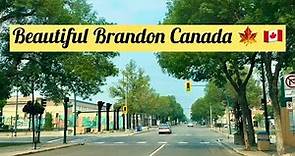 City of Brandon on a Sunny Summer day/Manitoba Canada