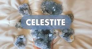 CELESTITE! CRYSTAL MEANING & PROPERTIES ♡