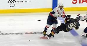 Ovechkin lays a huge hit on Thomas Nosek