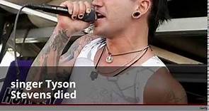 singer Tyson Stevens died of drug overdose