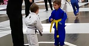 4-Year-Old Kids Jiu-Jitsu Match