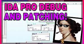 IDA Pro Debugging and Patching | CrackingLessons CrackMe#1