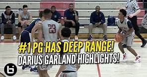 Darius Garland Has DEEP Range! #1 PG Class of 2018 Highlights!