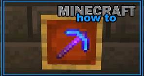 Pickaxe Enchanting Guide | Easy Minecraft Enchanting Guide