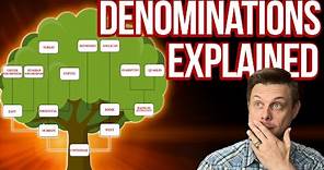 Denominations Explained: What are Christian Denominations and where did denominations come from?