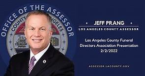 The Los Angeles County Assessor Zoom with the Los Angeles County Funeral Directors Association
