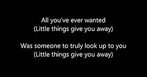 Linkin Park - The little things give you away Lyrics