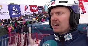 Henrik Kristoffersen Gurgl Slalom Interview