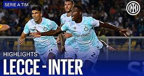LECCE 1-2 INTER | HIGHLIGHTS | SERIE A 22/23 ⚫🔵 🇮🇹
