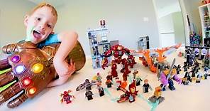 FATHER SON ULTIMATE LEGO BATTLE! / Avengers INFINITY WAR!