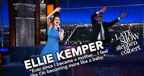 Ellie Kemper Performs A Ballad Inspired By Her Baby's Toy
