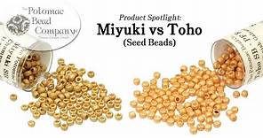 Miyuki vs Toho seed beads (Comparison)