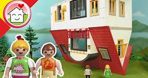 Playmobil en español Una casa al revés - La Familia Hauser