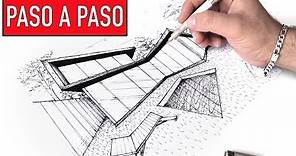 Dibujo arquitectónico PASO A PASO (EXPLICADO) - ARTOSKETCH