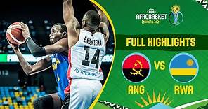 Angola - Rwanda | Game Highlights - FIBA AfroBasket 2021