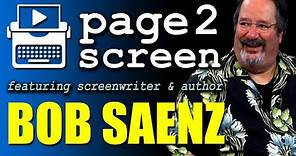 Page 2 Screen: "Meet BOB SAENZ!"
