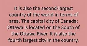 Capital Of Canada - Sates & Provinces
