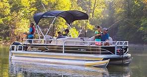 SUN TRACKER Boats: FISHIN' BARGE 20 DLX Fishing Pontoon