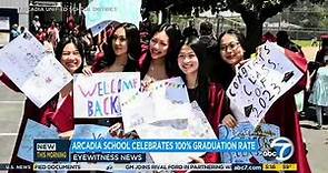 ABC7: Arcadia High School Class of 2023 Achieves Rare 100% Graduation