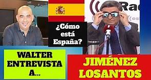 WALTER GARCIA entrevista a JIMÉNEZ LOSANTOS: La situación de ESPAÑA con PODEMOS y el PSOE gobernando