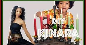 DIY Kinara| KWANZAA CRAFT| Kwanzaa Symbols