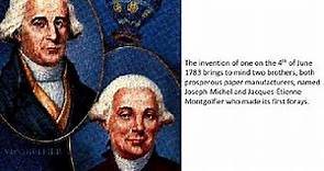 Hotair Balloon Was Invented By 2 brothers, Joseph-Michel Montgolfier and Jacques-Etienne Montgolfier