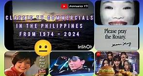 Classic TV Commercials in the Philippines from 1974 - 2024