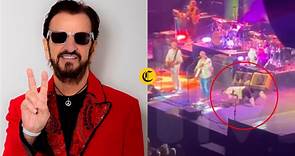 Ringo Starr sufre caída en el escenario durante un concierto en Nuevo México
