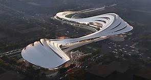 Zaha Hadid Architects designs Xi'an cultural centre to echo "meandering valleys"
