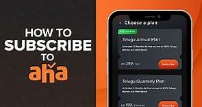 How to subscribe or re-subscribe to aha