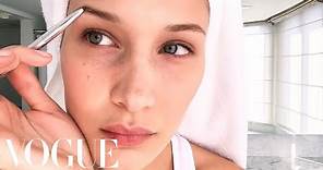 Bella Hadid’s Jet-Lag Beauty Guide | Beauty Secrets | Vogue