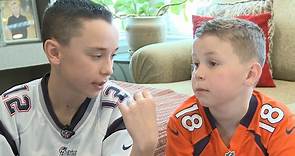 Brothers Brady and Peyton Face Off Over Football