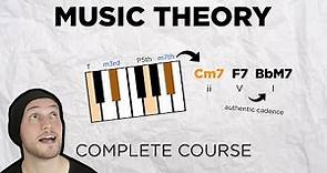 Music Theory COMPLETE course - EVERYTHING you need to know