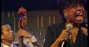 Betty Carter in Concert - Green - Harper - Bowie - Leverkusener Jazztage 1986 WDR VHS#002