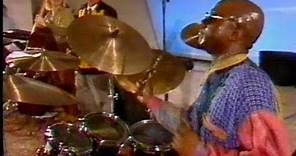 Ralph Peterson Jr.: DRUM SOLO with Charles Lloyd - 1993 - #ralph_peterson #drummerworld #drumsolo