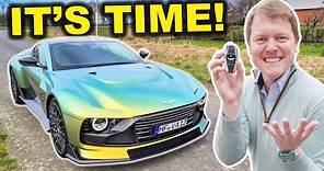 WORLD's FIRST DRIVE in New Aston Martin VALOUR!
