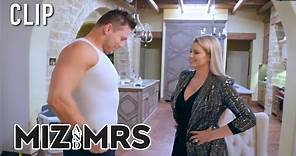 Maryse Laughs At Mike's Body Shaper | Miz & Mrs. | USA Network