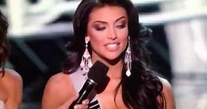 2013 Miss Utah Marissa Powell Messes Up Miss USA Question Big Time
