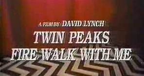 Twin Peaks Fire Walk With Me 1992 TV trailer