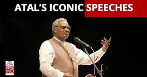 Atal Bihari Vajpayee's Birthday: His Memorable Speeches of All Time | NewsMo