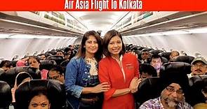 Air Asia Flight To Kolkata | Travel In New Delhi - Kolkata Air Asia I5 550 Full Tour | Flight Vlog