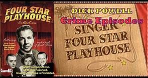 Four Star Playhouse | Dick Powell Crime Compilation | David Niven | Dick Powell | Charles Boyer