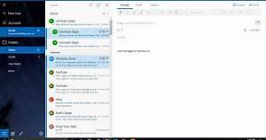 how to send email on windows 10