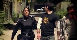 Rookie Blue - 1x01 - Andy arrests Sam while he is undercover