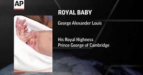 Meet Prince George Alexander Louis of Cambridge