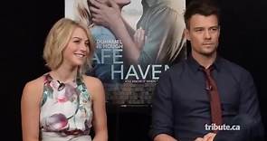 Julianne Hough & Josh Duhamel - Safe Haven Interview HD