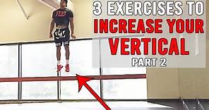 3 Exercises To INCREASE YOUR VERTICAL Pt.2 | JUMP HIGHER | The Lost Breed