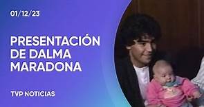 Archivo Maradona: presentación oficial de Dalma Maradona