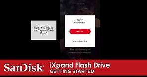 iXpand Flash Drive | Getting Started on iXpand Drive